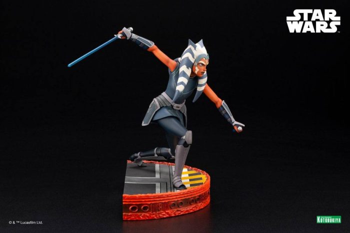 Kotobukiya Star Wars The Clone Wars ARTFX PVC Statue 1/7 Ahsoka Tano Escape from the Clones 24 cm - Image 13
