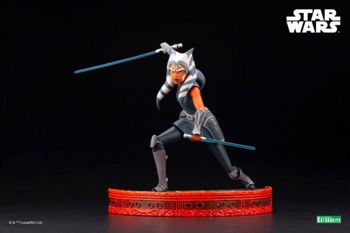 Kotobukiya Star Wars The Clone Wars ARTFX PVC Statue 1/7 Ahsoka Tano Escape from the Clones 24 cm - Image 14