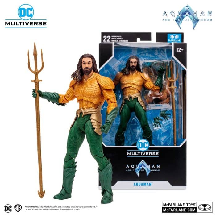 McFarlane Toys Aquaman and the Lost Kingdom DC Multiverse Action Figure Aquaman 18 cm - Image 38
