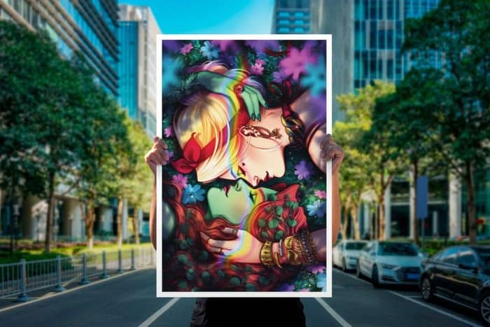 Sideshow Collectibles DC Comics Art Print Harley & Ivy 41 x 61 cm - unframed - Image 2