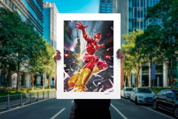 Sideshow Collectibles DC Comics Art Print The Flash 46 x 61 cm - unframed - Image 2