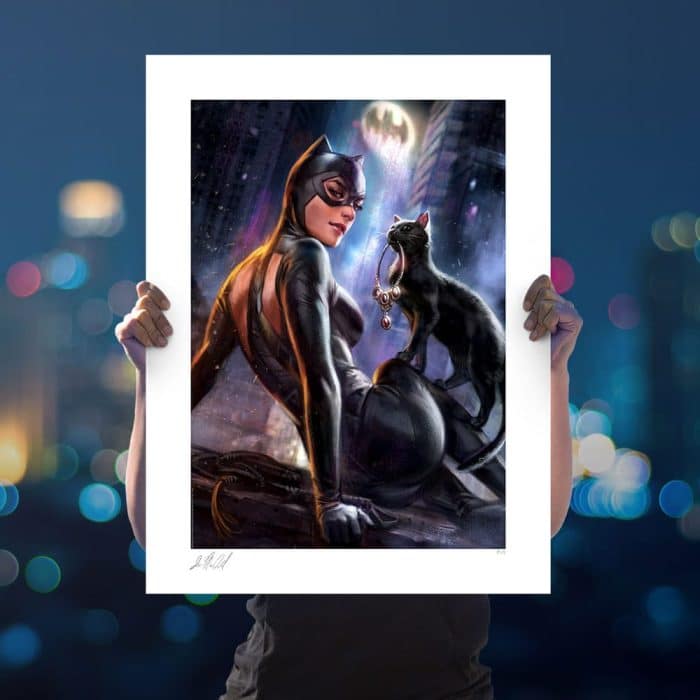 Sideshow Collectibles DC Comics Art Print Catwoman: Girl's Best Friend 41 x 61 cm - unframed - Image 2