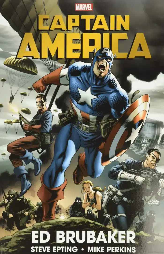 CAPTAIN AMERICA OMNIBUS BY BRUBAKER COMPLETE SET - Image 1