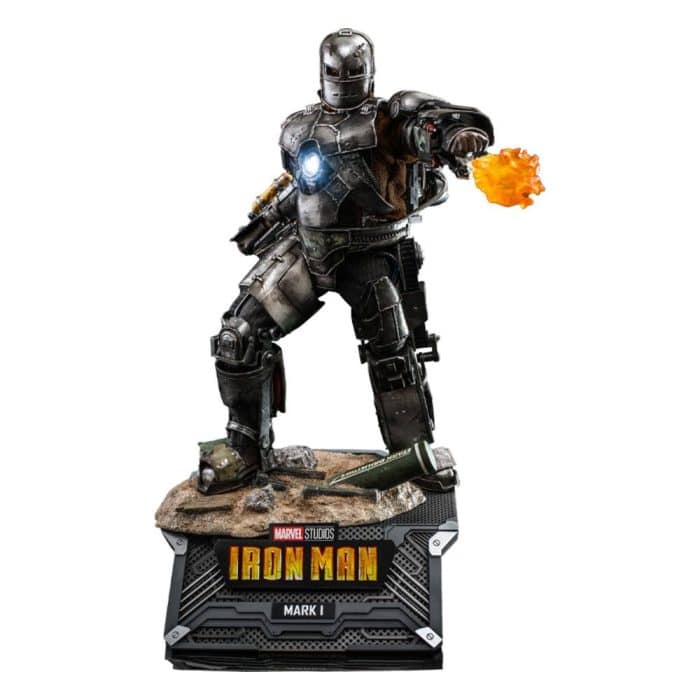 HOT DEALS Iron Man Movie Masterpiece Action Figure 1/6 Iron Man Mark I 30 cm
