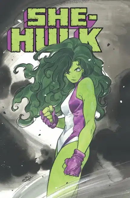 SHE-HULK BY RAINBOW ROWELL OMNIBUS PEACH MOMOKO COVER [DM ONLY]