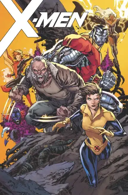 X-MEN BY MARC GUGGENHEIM OMNIBUS KEN LASHLEY COVER