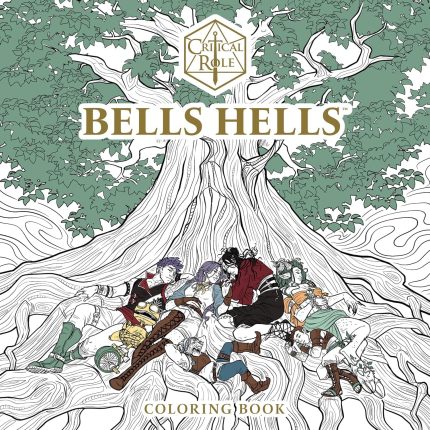 Critical Role: Bells Hells Coloring Book TP
