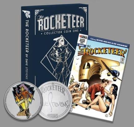ROCKETEER COLLECTION COIN SET SIGNATURE SILVER EDITION