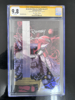 INVINCIBLE UNIVERSE BATTLE BEAST #1 CVR H INC 1:1000 RYAN OTTLEY & ROBERT KIRKMAN SIGNED 9.8 CGC GRADED FOIL VAR