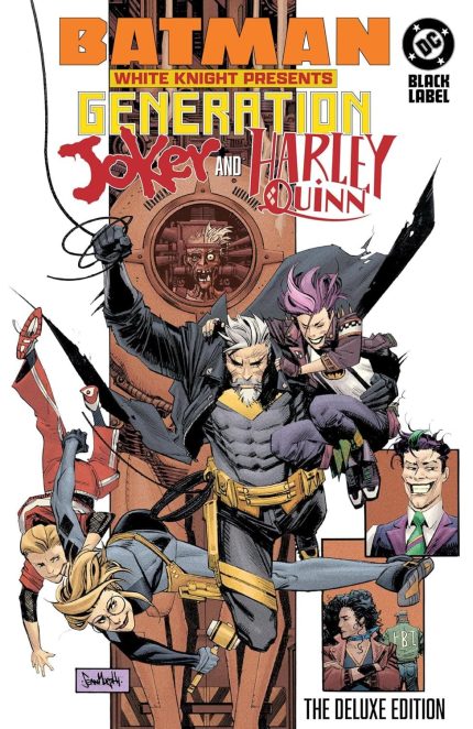 BATMAN WHITE KNIGHT PRESENTS HARLEY QUINN AND GENERATION JOKER THE DELUXE EDITION HC
