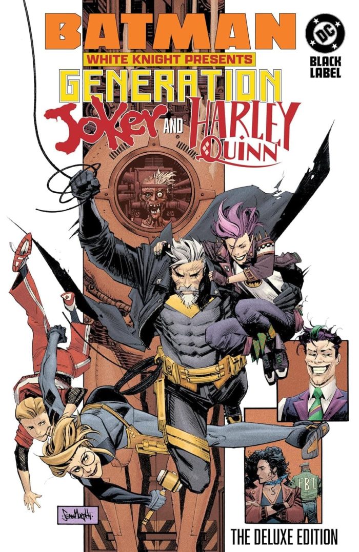 BATMAN WHITE KNIGHT PRESENTS HARLEY QUINN AND GENERATION JOKER THE DELUXE EDITION HC