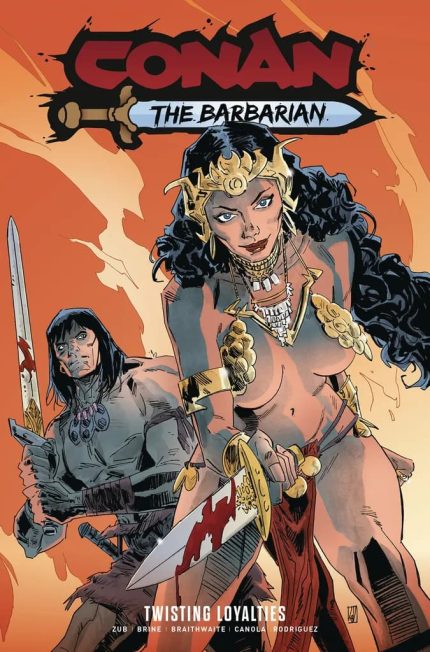 CONAN THE BARBARIAN TP VOL 05 TWISTING LOYALTIES DIRECT MARKET EDITION DEAN KOTZ CVR