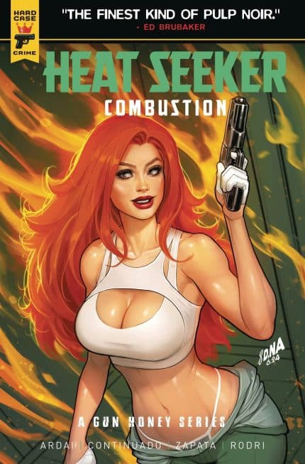 HEAT SEEKER COMBUSTION A GUN HONEY SERIES TP DIRECT MARKET EDITION DAVID NAKAYAMA CVR
