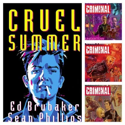 CRIMINAL DLX ED HC VOL 01 + 02 +03 + CRUEL SUMMER HC SET