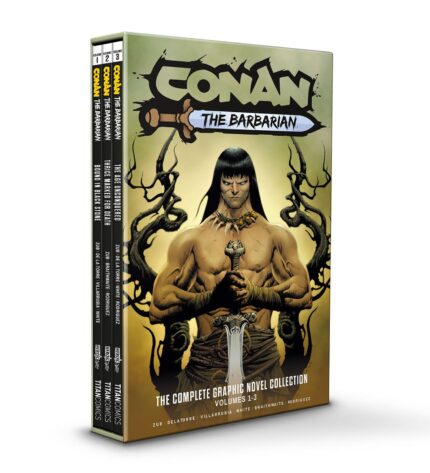 CONAN THE BARBARIAN TP VOL 01-03 SLIPCASE SET DIRECT MARKET EDITION JAE LEE CVR