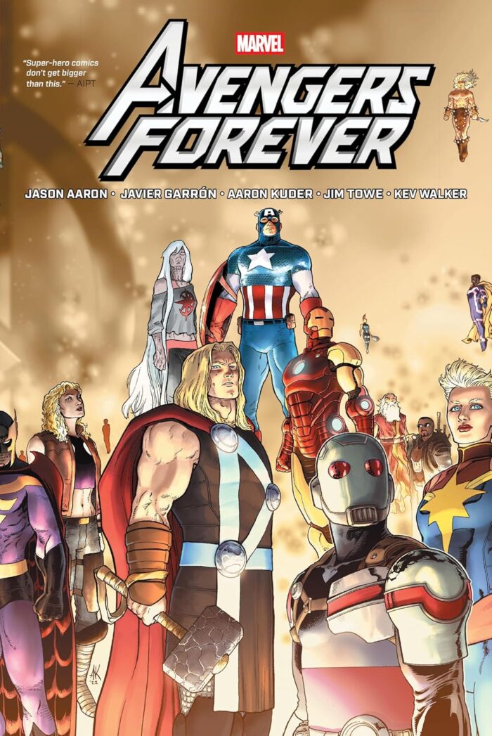 AVENGERS FOREVER BY JASON AARON OMNIBUS AARON KUDER COVER