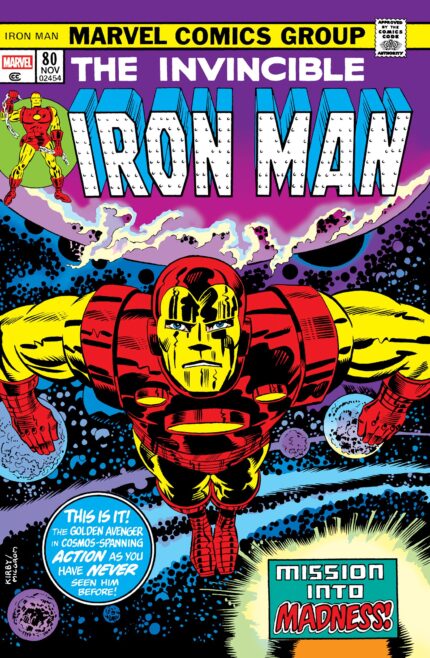 The Invincible Iron Man Omnibus Vol. 4 Jack Kirby Cover [DM Only]