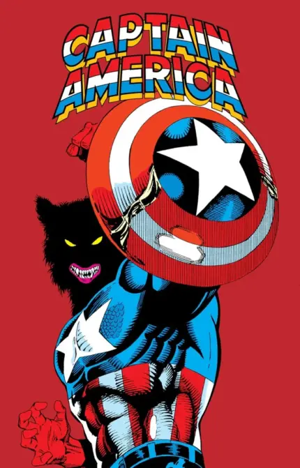 Captain America By Mark Gruenwald Omnibus Vol. 3 Rik Levins Cover [DM Only]
