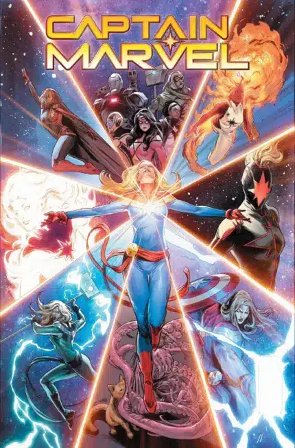 Captain Marvel: Highest, Furthest, Fastest Omnibus Carmen Carnero Cover