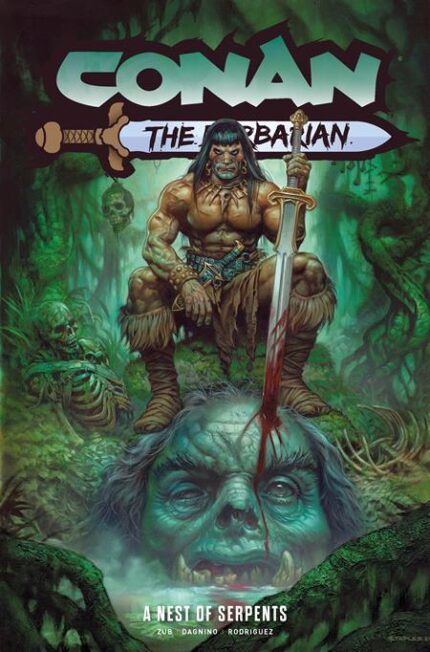 CONAN THE BARBARIAN TP VOL 06 A NEST OF SERPENTS DIRECT MARKET EDITION GREG STAPLES CVR