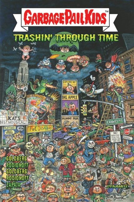 GARBAGE PAIL KIDS TRASHIN THROUGH TIME HC