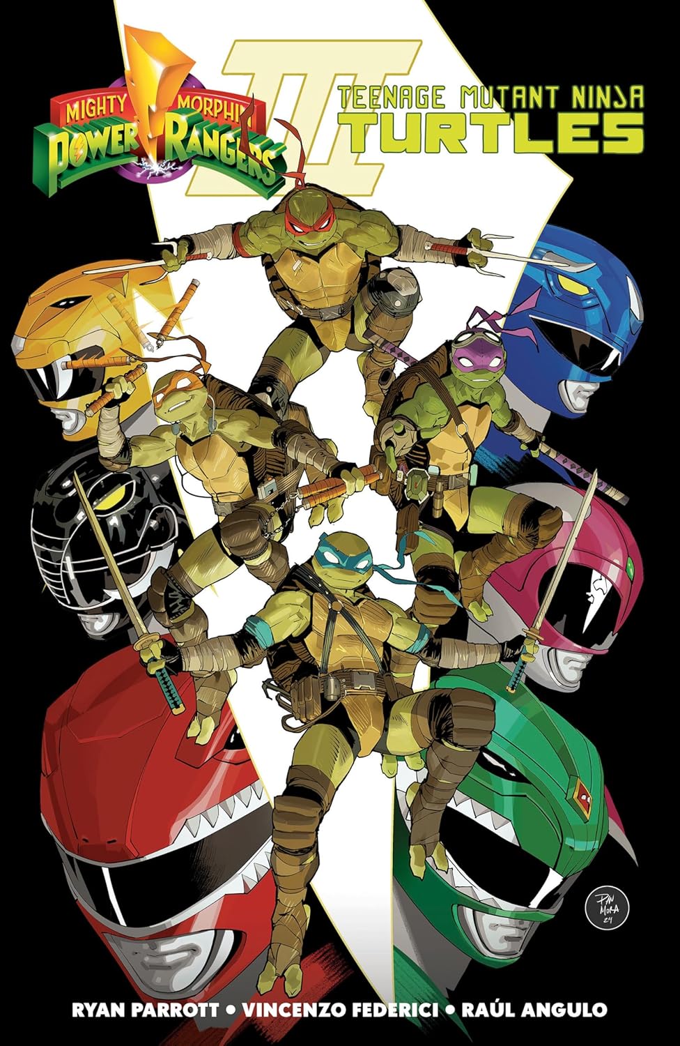 mighty-morphin-power-rangers-teenage-mutant-ninja-turtles-iii-tp-buy-cheap-comics-europe-shop-bugle Mighty Morphin Power Rangers/Teenage Mutant Ninja Turtles III TP