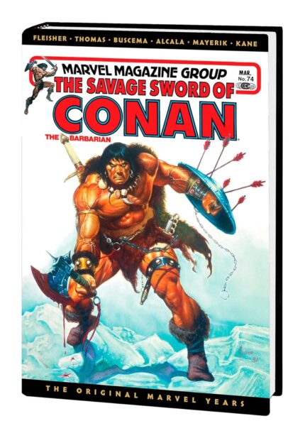 The Savage Sword Of Conan: The Original Comics Omnibus Vol. 6 DM Cover