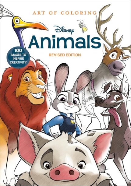 Art of Coloring: Disney Animals TP