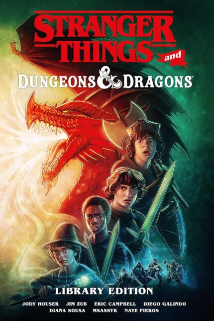 Stranger Things and Dungeons & Dragons Library Edition HC