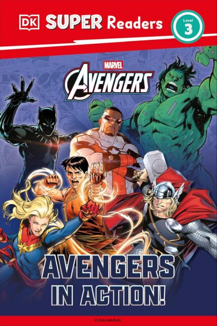 DK Super Readers Level 3 Marvel Avengers in Action HC